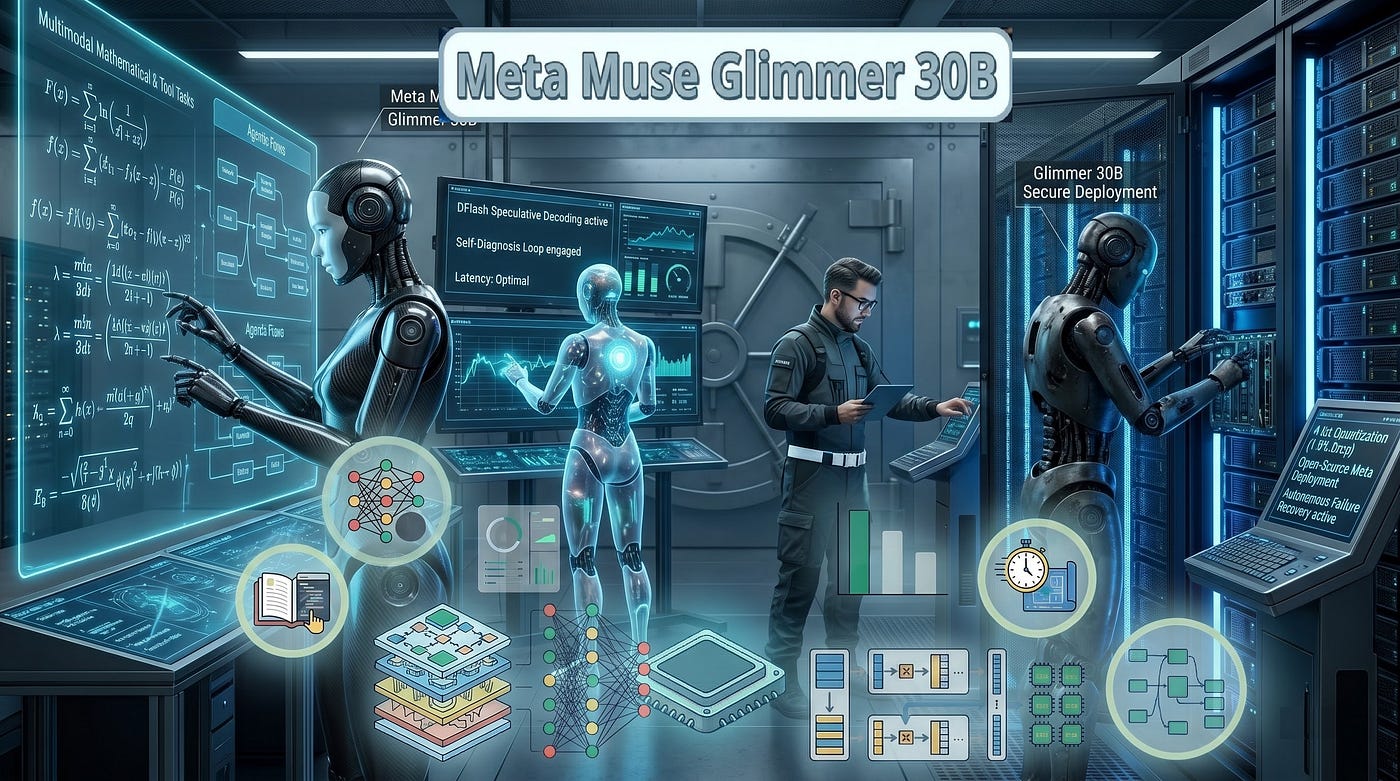 Muse Glimmer: Open Multimodal Private Fast Agentic Workflows