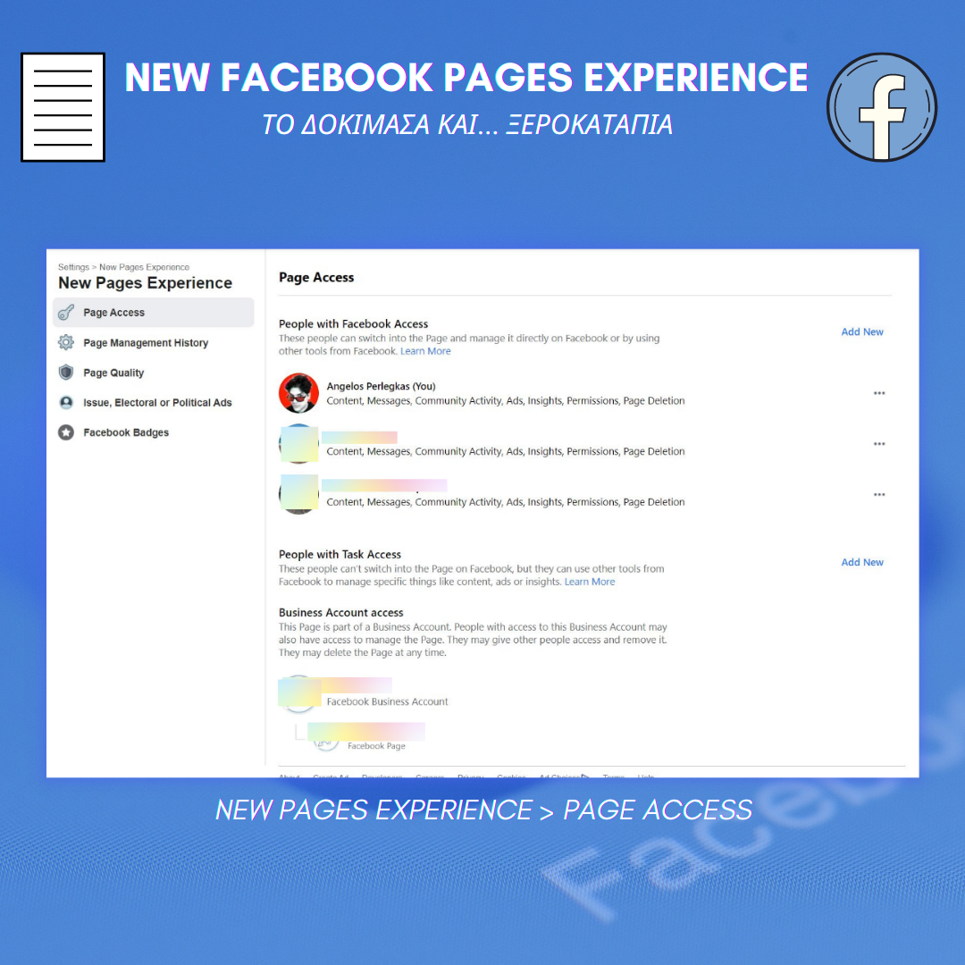 New Facebook Pages Experience: Το δοκίμασα και ξεροκατάπια… | by Angelos  Perlegkas | Medium