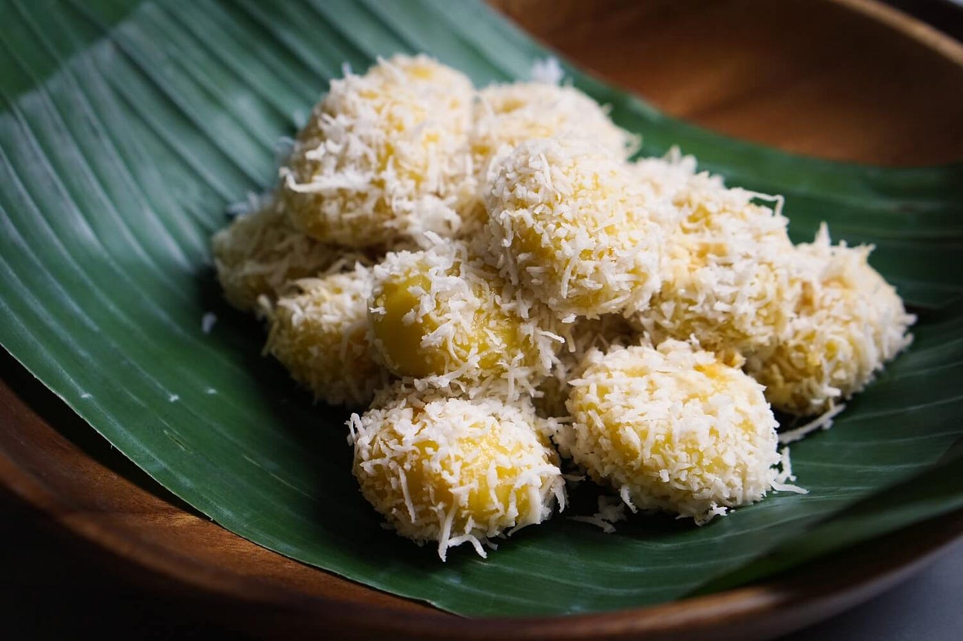Sweet Potato Onde Onde (Klepon)