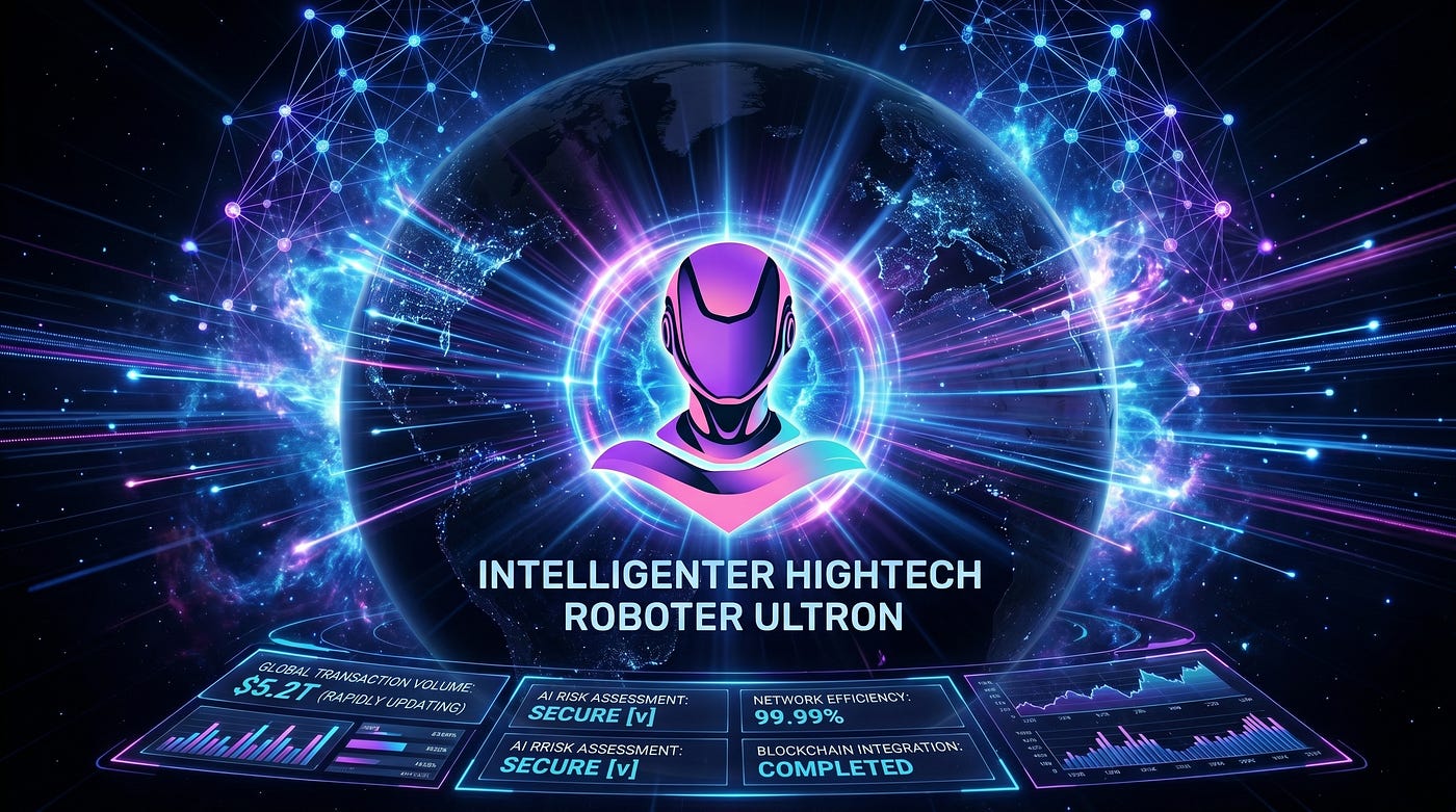 Intelligenter Hightech-Roboter Ultron stärkt datenbasiertes Trading