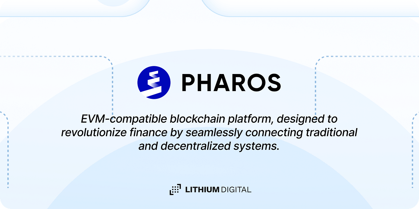 Pharos Network: Bridging Traditional Finance and Web3 with Deep-Parallel  Performance | by Lithium Digital | Medium