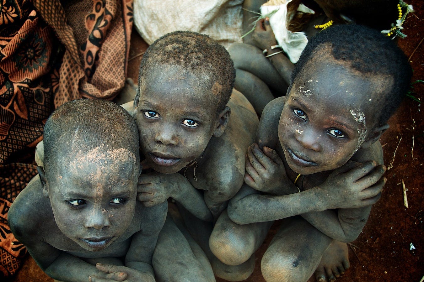african tribe children
