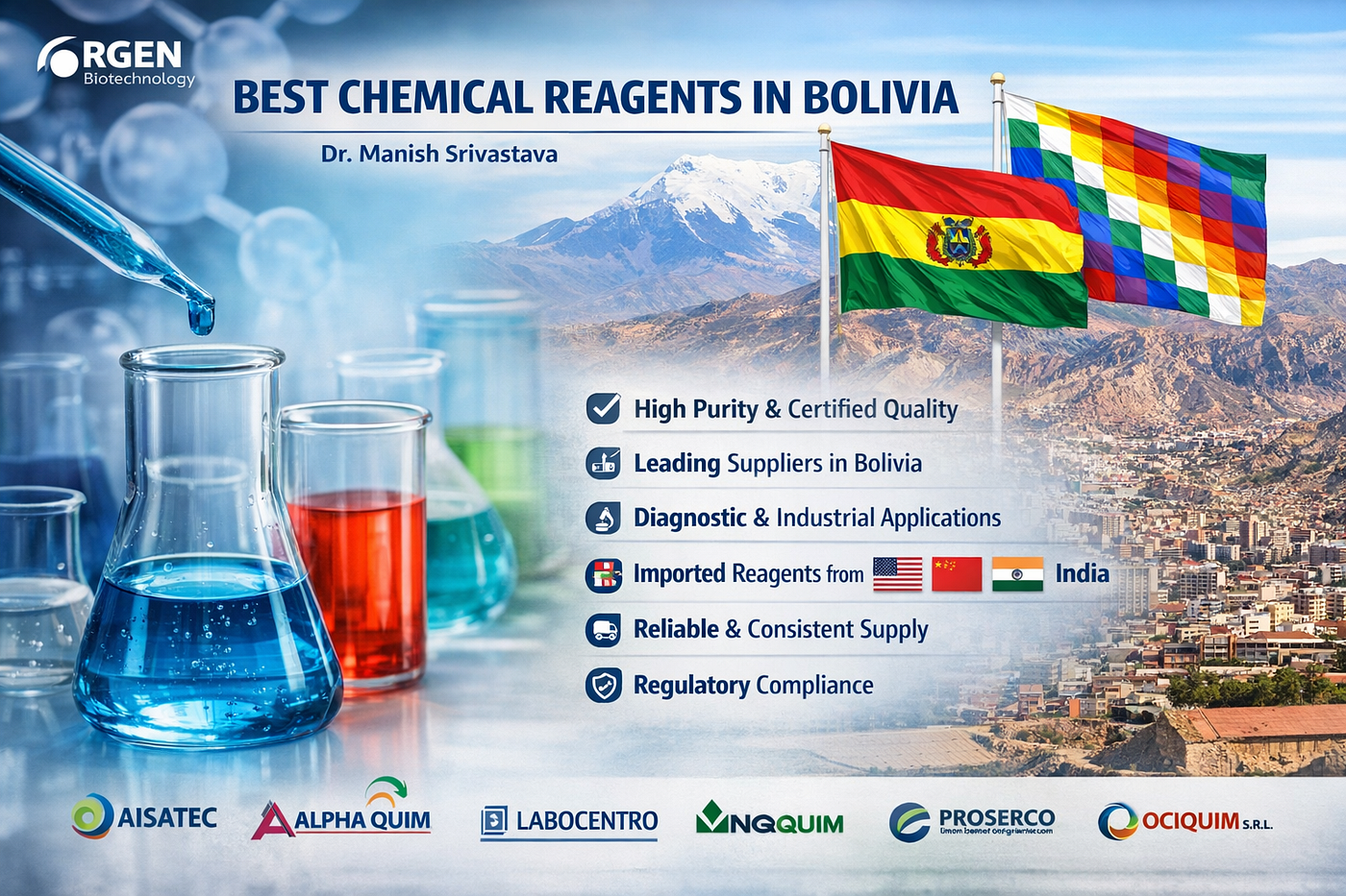 Best Chemical Reagents in Bolivia