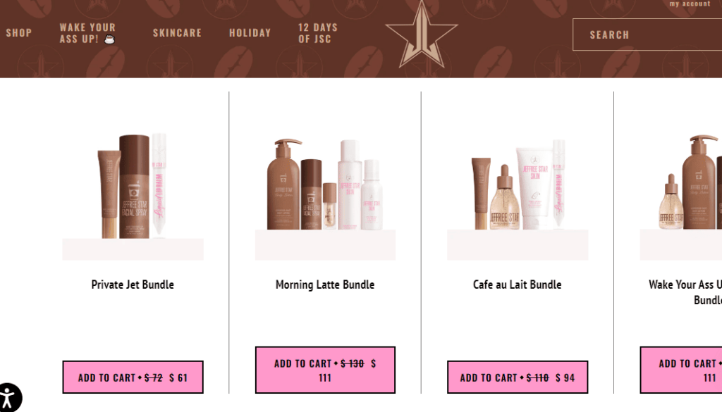 Cafe au Lait Bundle – Jeffree Star Cosmetics