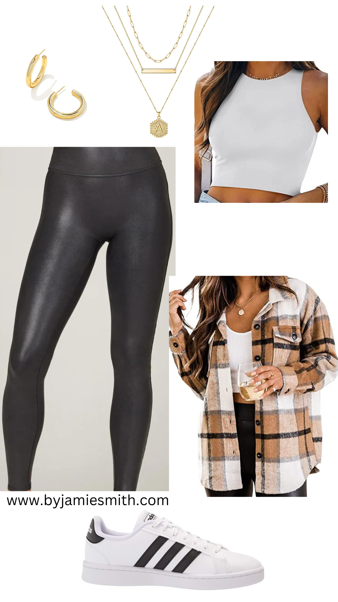 3 Ways to Style the popular @spanx Faux Leather Leggings ❤️ I'm