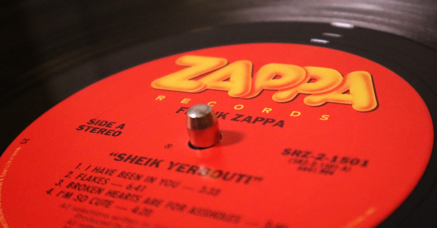 LP frank zappa / strictly commercial the best of frank zappa