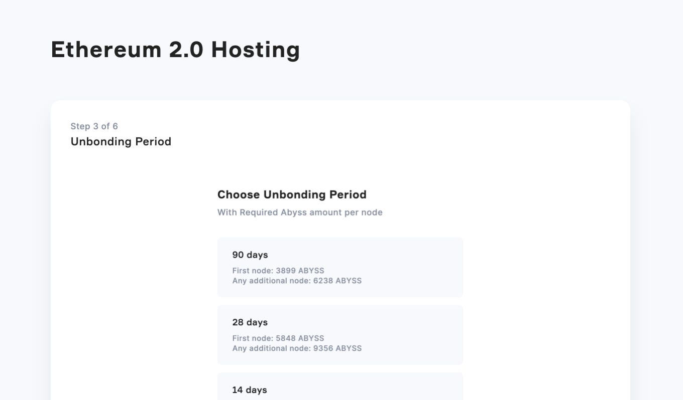 A step-by-step guide to Free Ethereum 2.0 hosting on Abyss Finance | by  Sephiroth | Abyss Finance | Medium