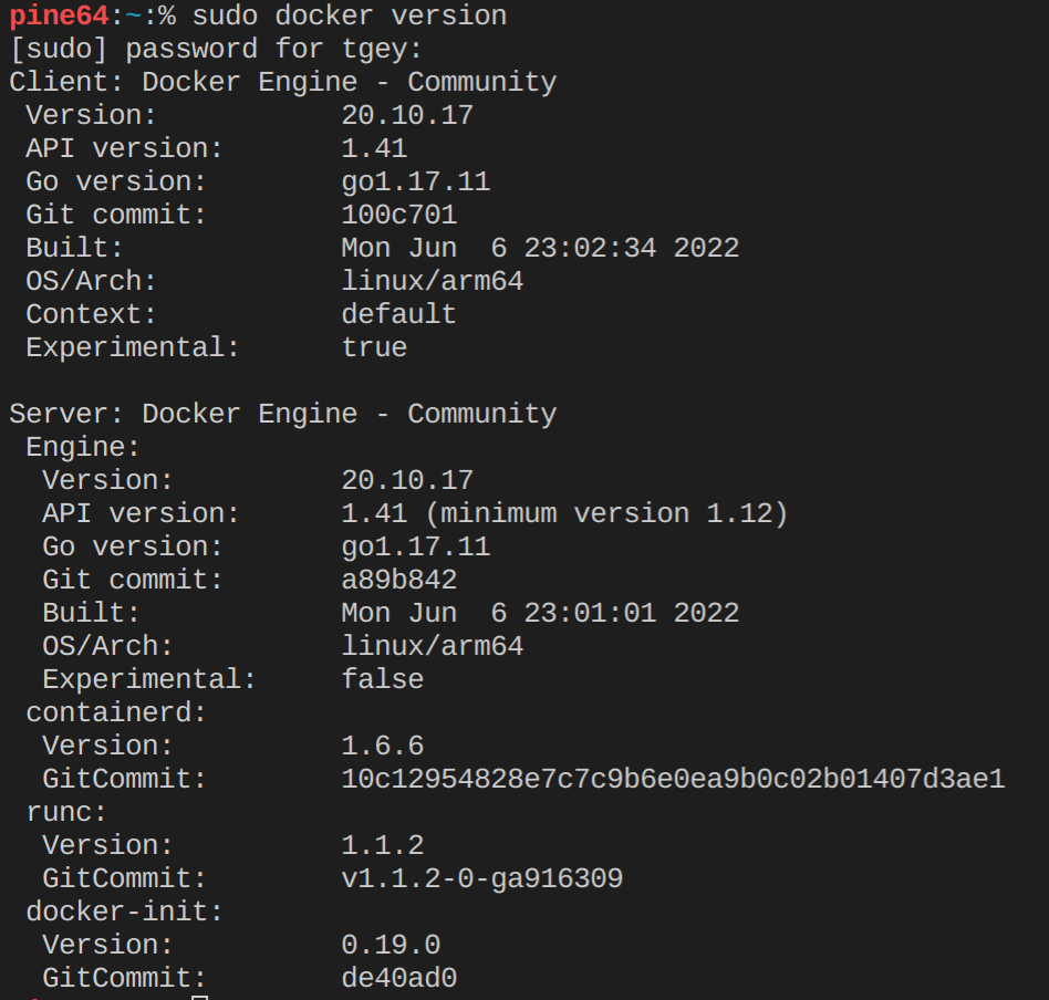 How to install Docker & Docker-compose for ARM systems | by Thomas G. |  Medium