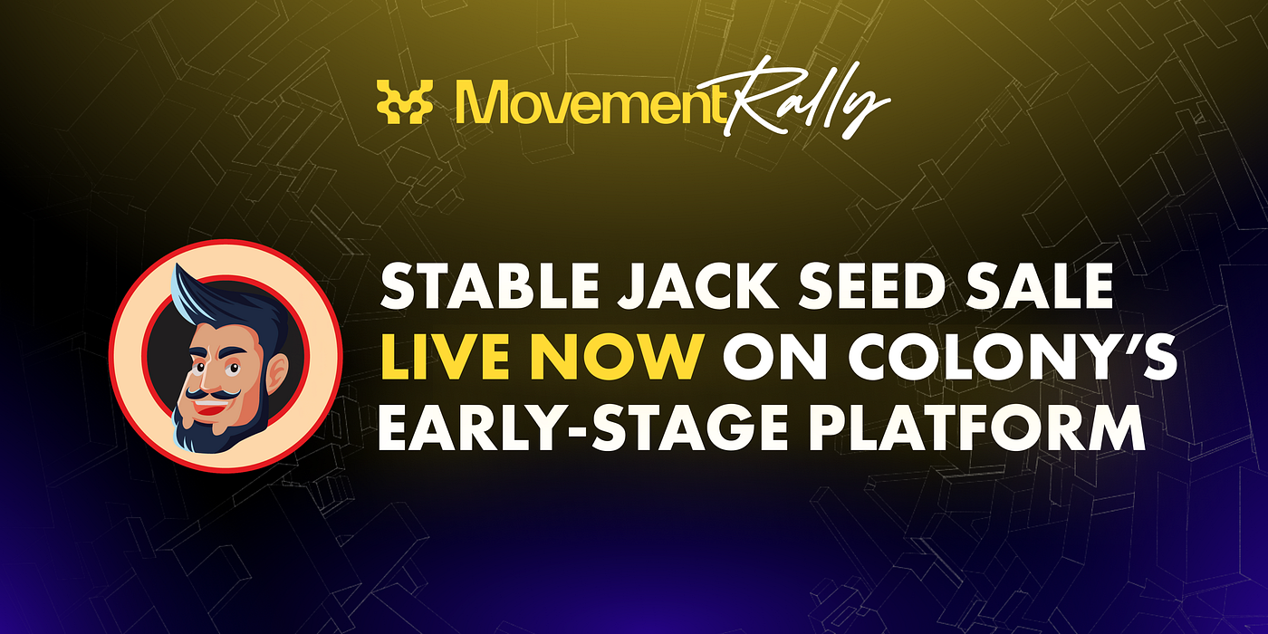 Stable Jack Seed Sale Now Live on Colony Lab