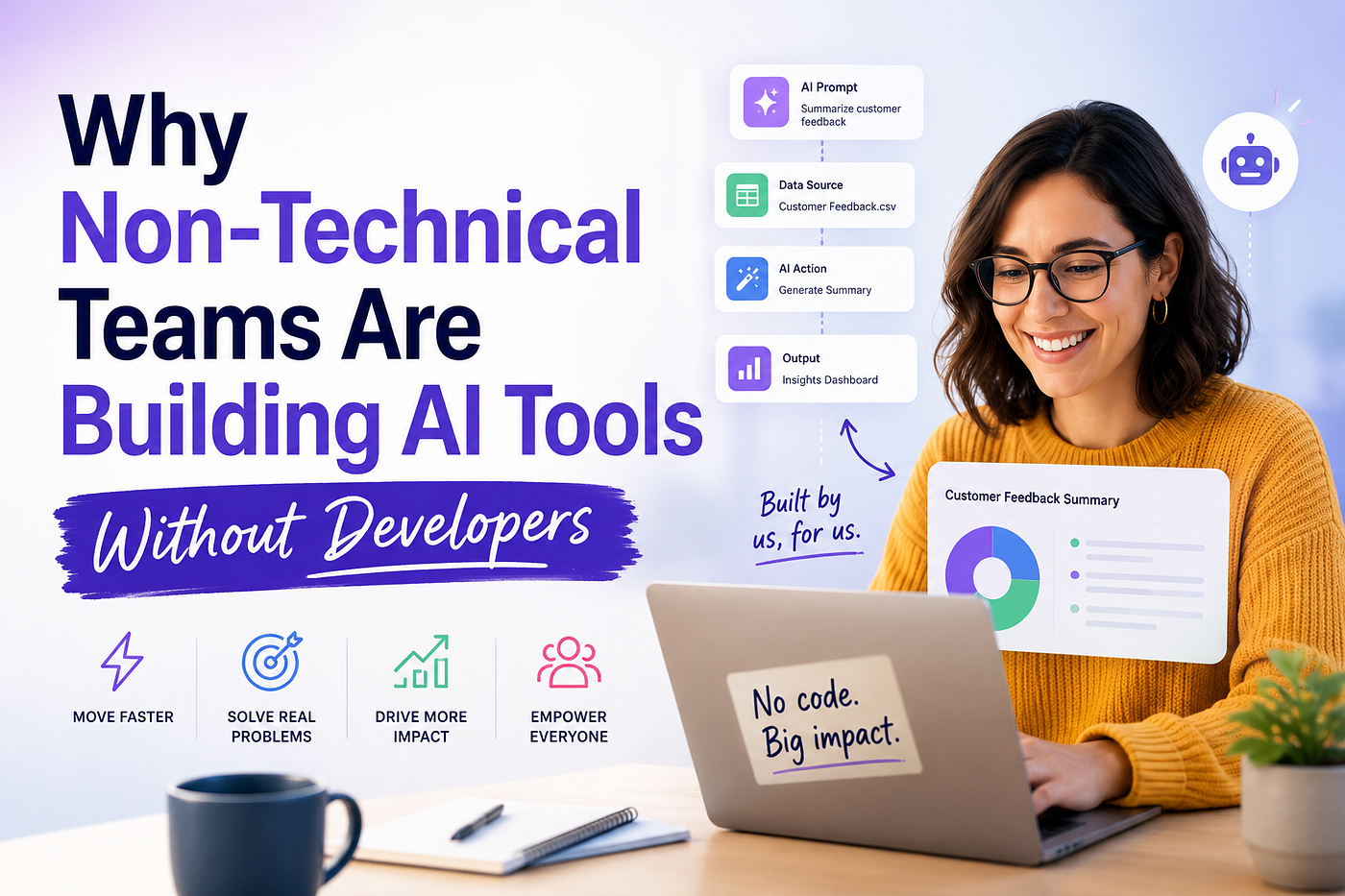 Why Non-Technical Teams Are Building AI Tools Without Developers