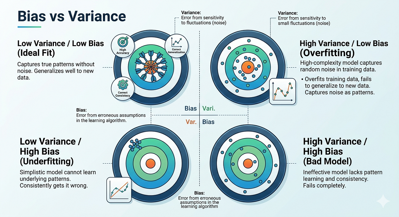 Bias vs Variance in Machine Learning