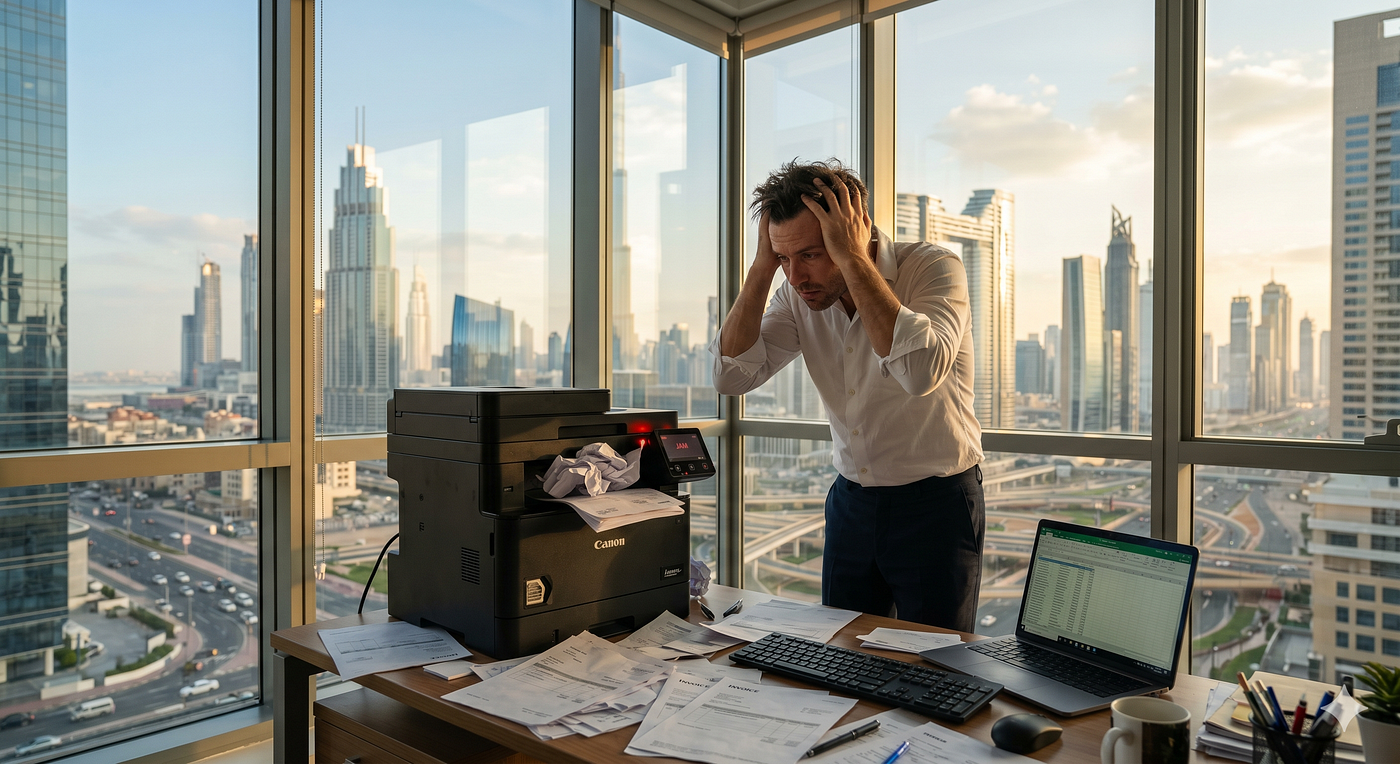 Why Does My Printer Always Fail When I Need It Most — And How Do I Fix It for Good in Dubai?