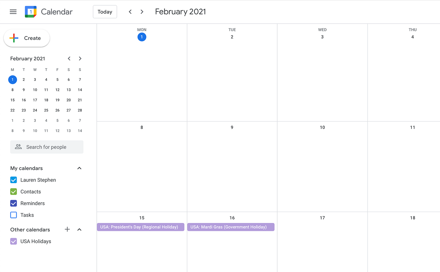 Subscribe to an iCalendar feed in Google Calendar, and solve update issues  | by Lauren Stephen | Medium