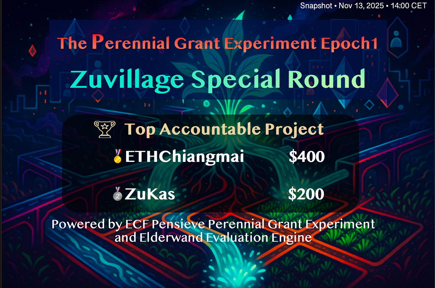 ZuVillage Special Round: Announcing Our Winners 🌱