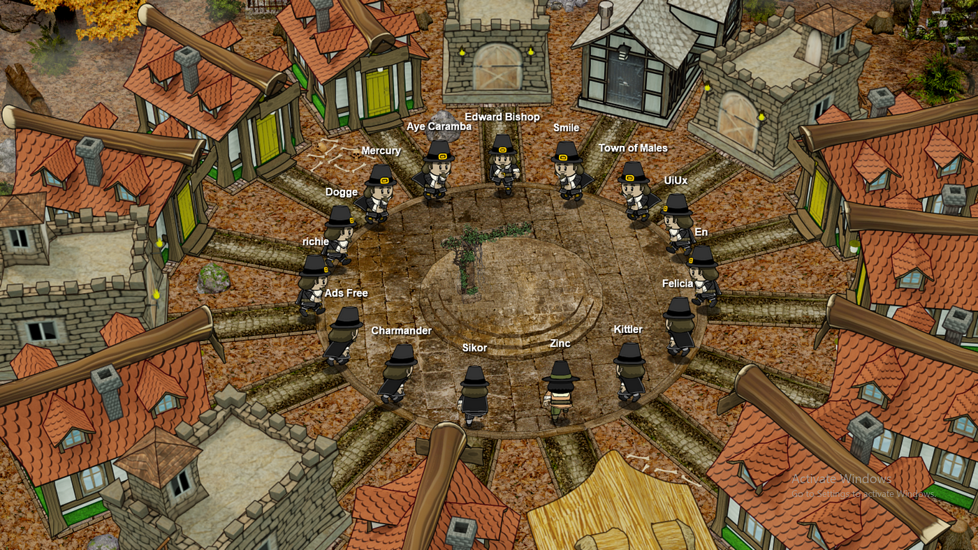 Critique of the Town of Salem UI. Brief description of Town of Salem, by  Dain Woods