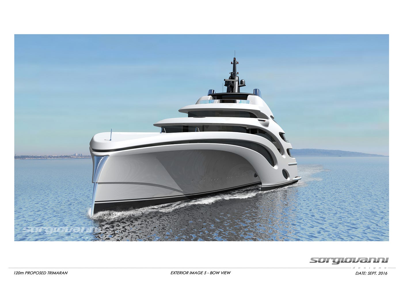 Trimaran yacht 2024