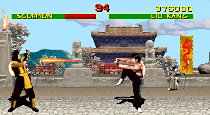 Mortal Kombat 1 - Liu Kang vs. Shang Tsung 