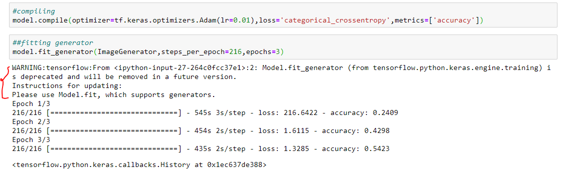 How to use model.fit() which supports generators (because fit_generator()  is deprecated)? | by Muhammad Iqbal bazmi | Medium