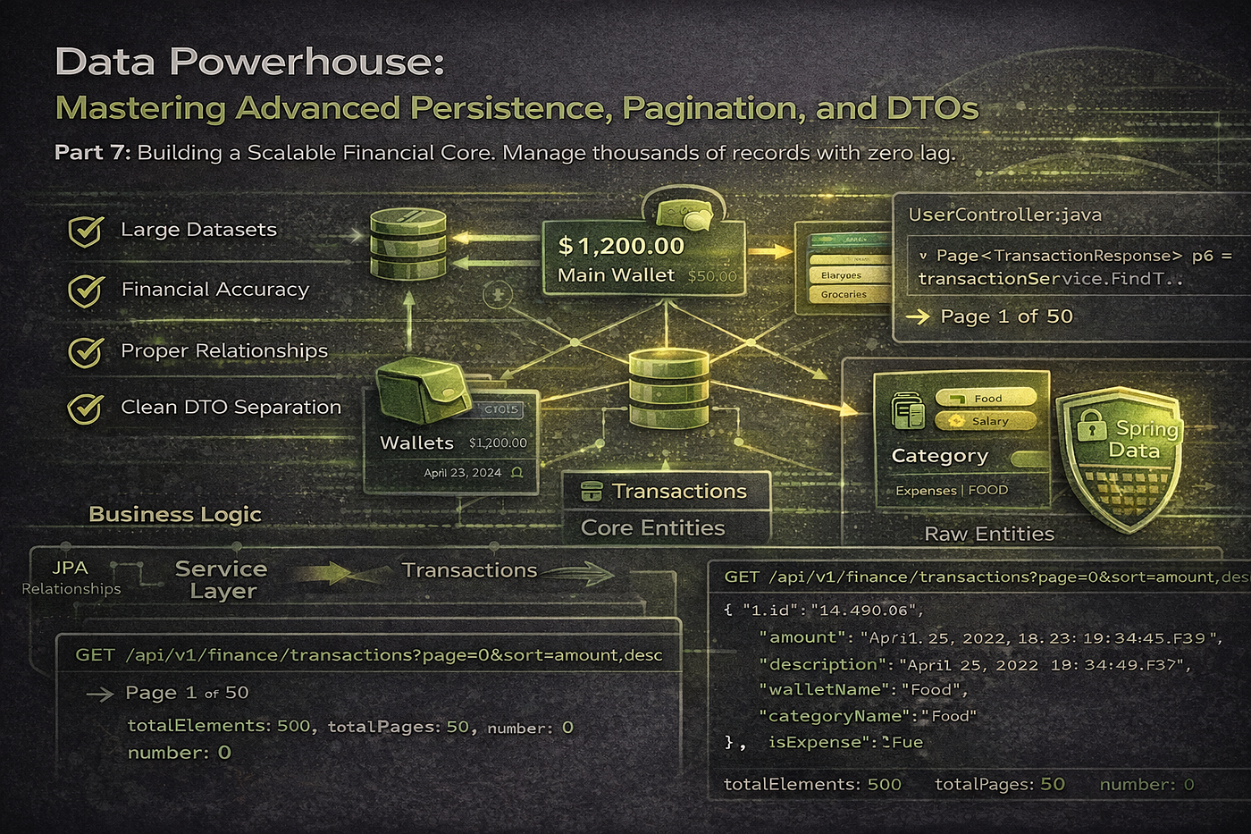 Data Powerhouse: Mastering Advanced Persistence, Pagination, and DTOs
