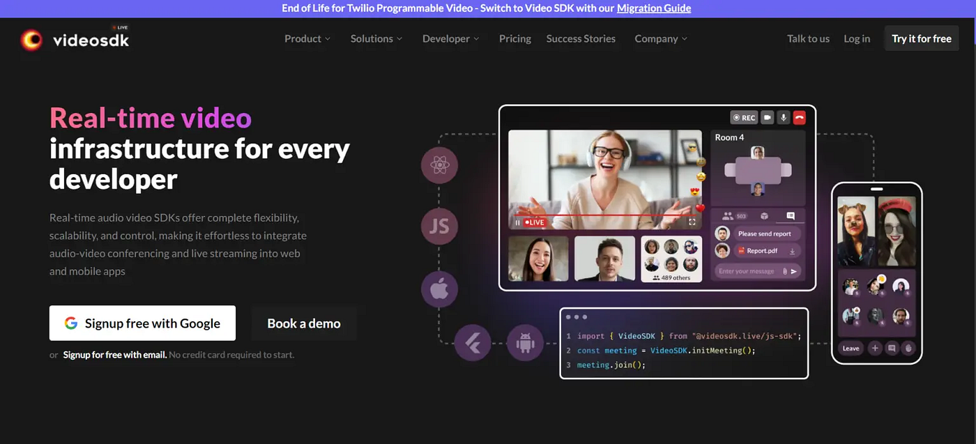 10 Best Video Calling APIs and SDKs in 2024 | by Krishi Shivasangaran |  Product Coalition