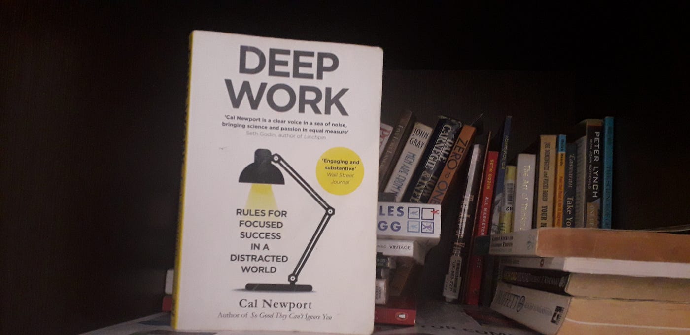 Deep Work Book by Cal Newport