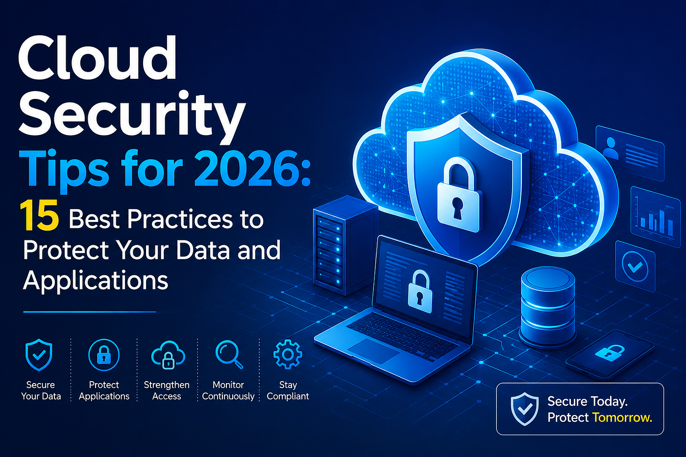 Cloud Security Tips for 2026: 15 Best Practices to Protect Your Data and Applications