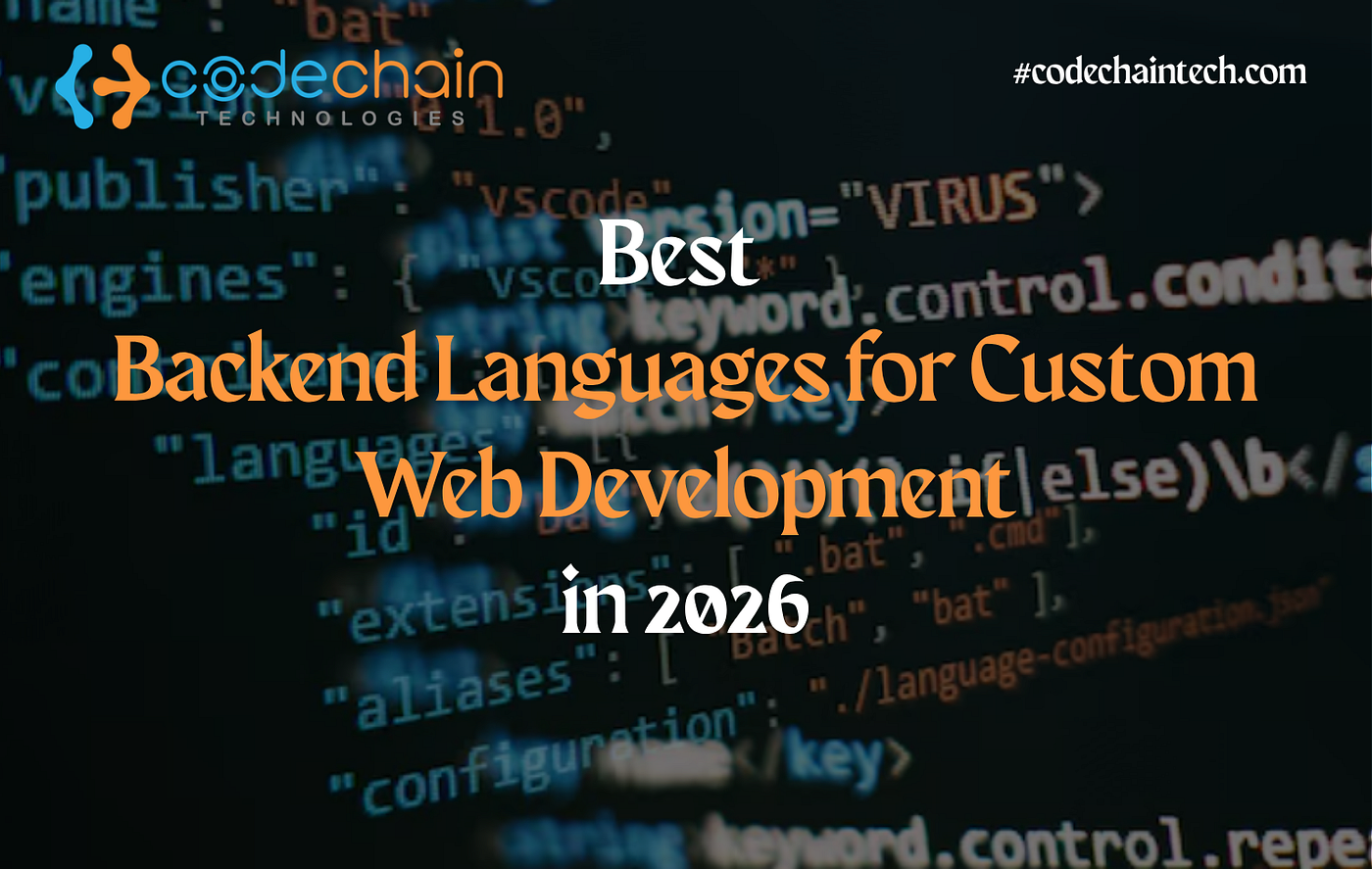 Best Backend Languages for Web Development in 2026 | Complete Guide