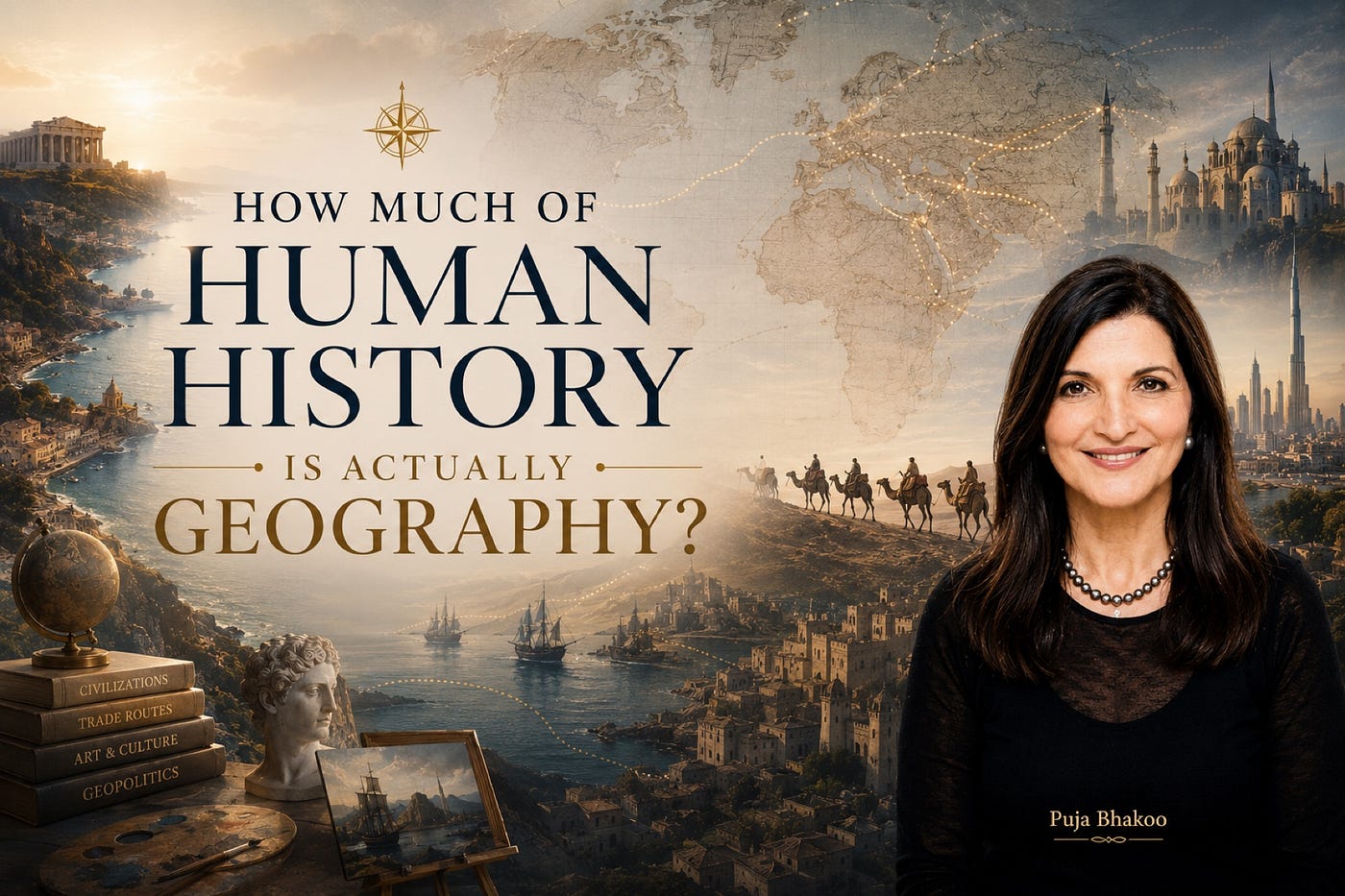 How Much of Human History Is Actually Geography?