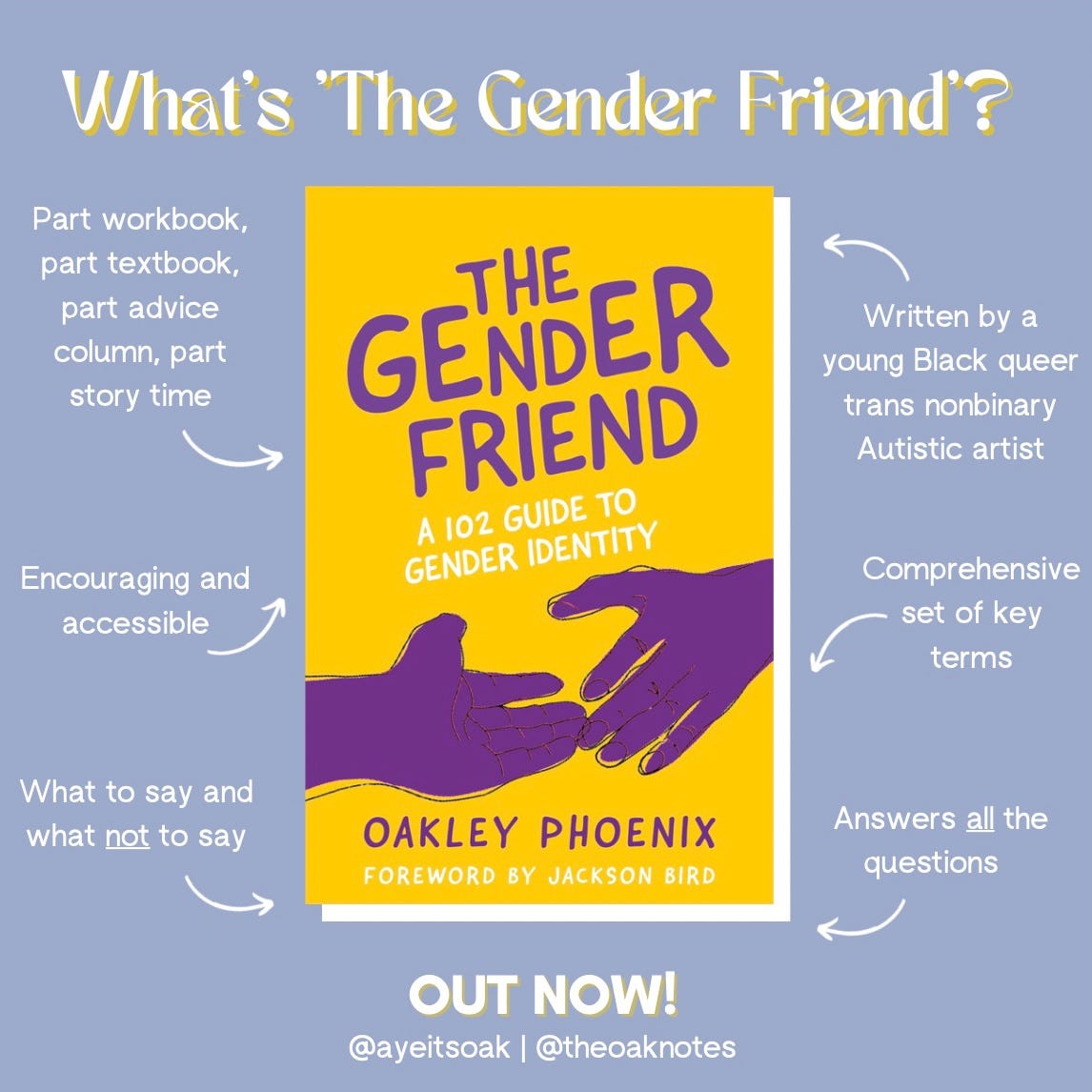 Introducing the 'Gender Friend'. What the last two and a half years on… | by  theoaknotes | Medium