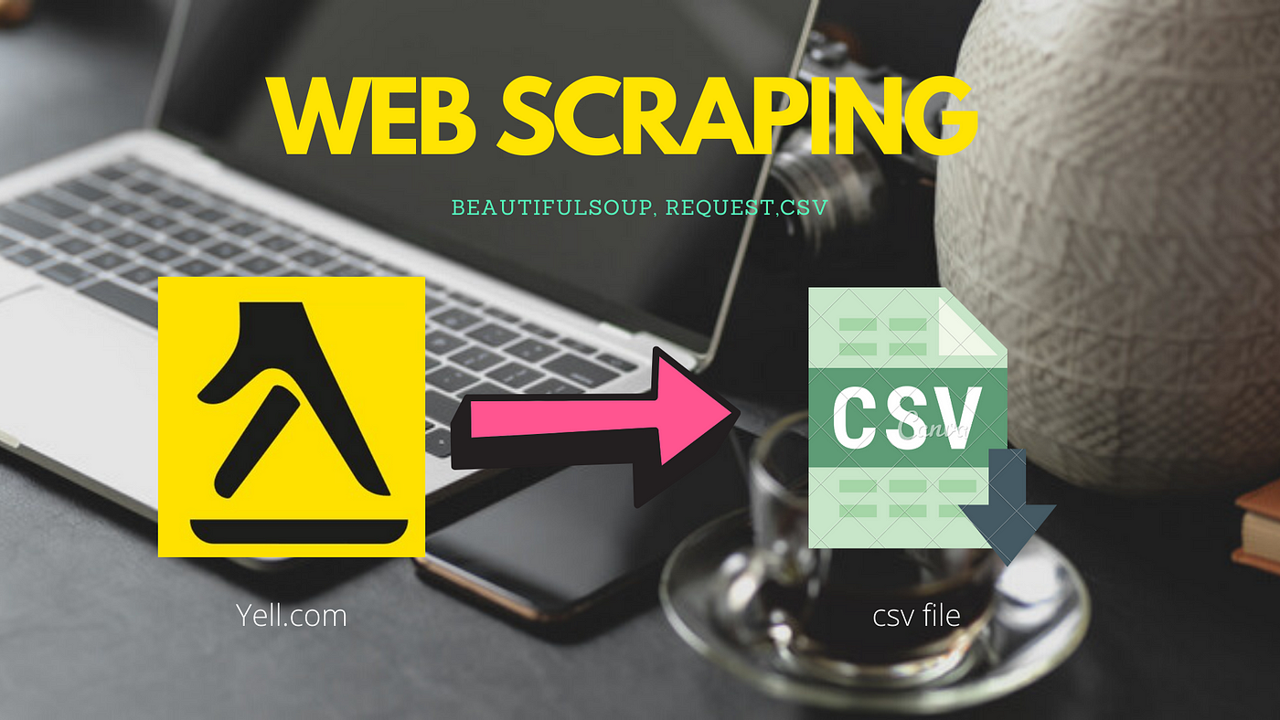 Easily Web Scraping with Pagination from yell.com to CSV file using Python  | by Rifai Slamet | Medium