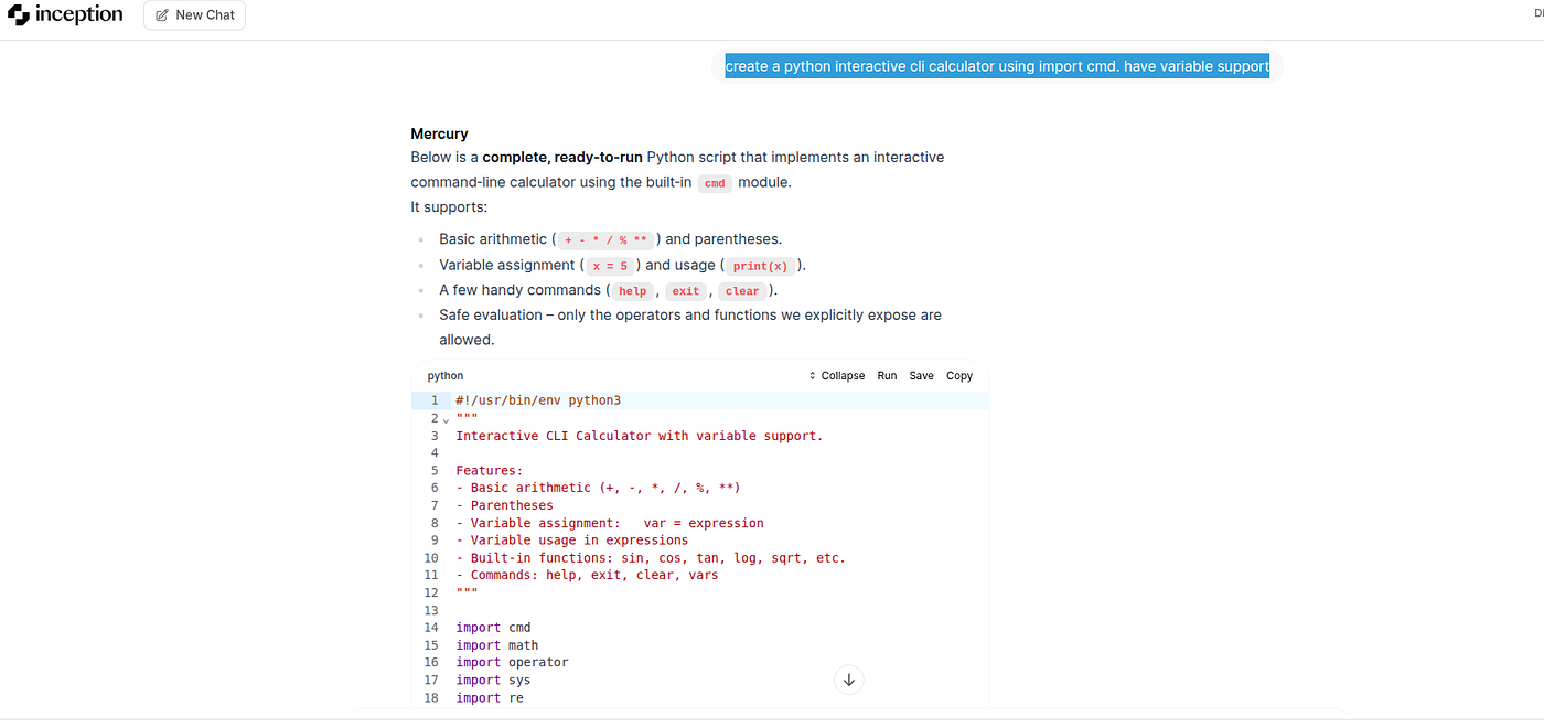 Command Line Interface Python