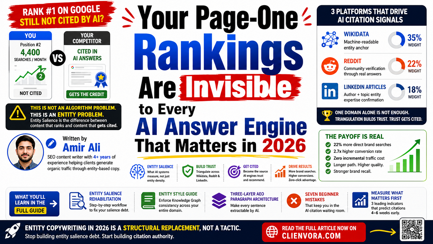 Your Page-One Rankings Are Invisible to Every AI Answer Engine That Matters in 2026