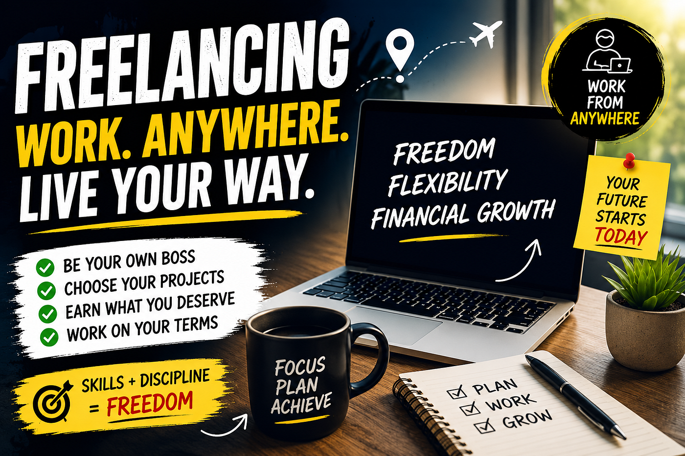 Freelancing Taught Me That Freedom Comes With Responsibility
