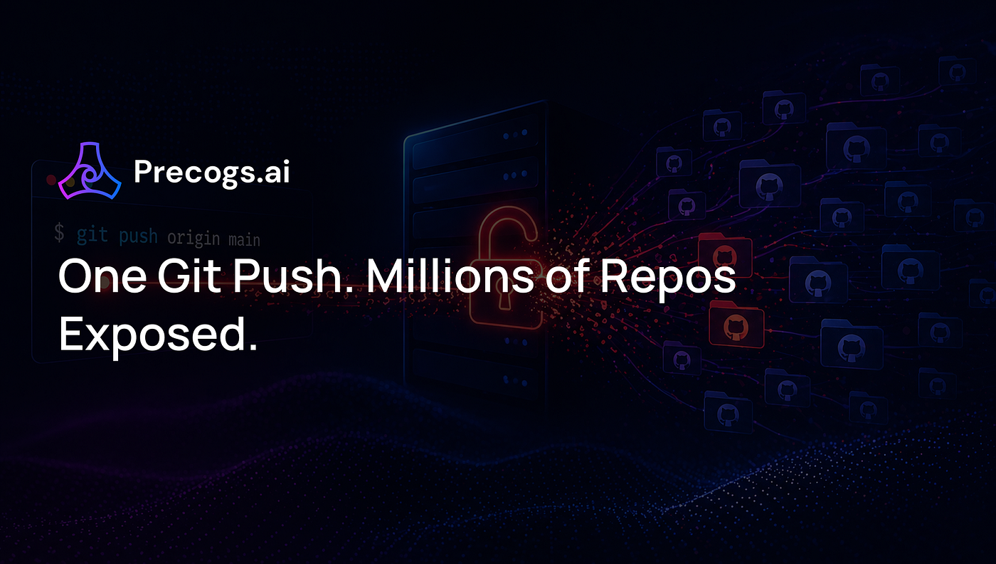 One git push. Millions of Repositories. Full Server Access.
