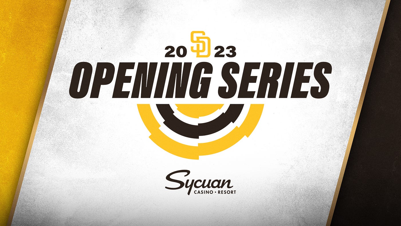 Padres Announce Opening Series Details Presented by Sycuan Casino
