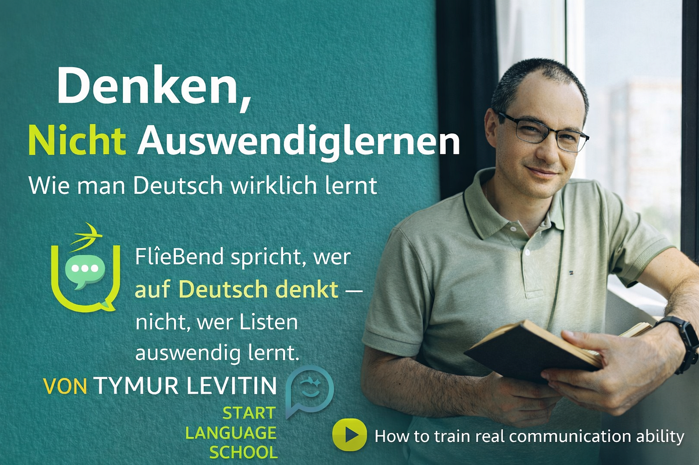 Viele Lernende glauben, Sprachfluss entsteht durch Wortschatz.