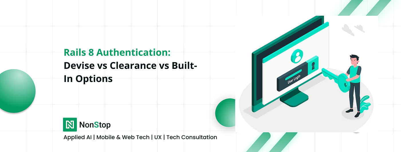 Rails 8 Authentication: Devise vs Clearance vs Built-In Options