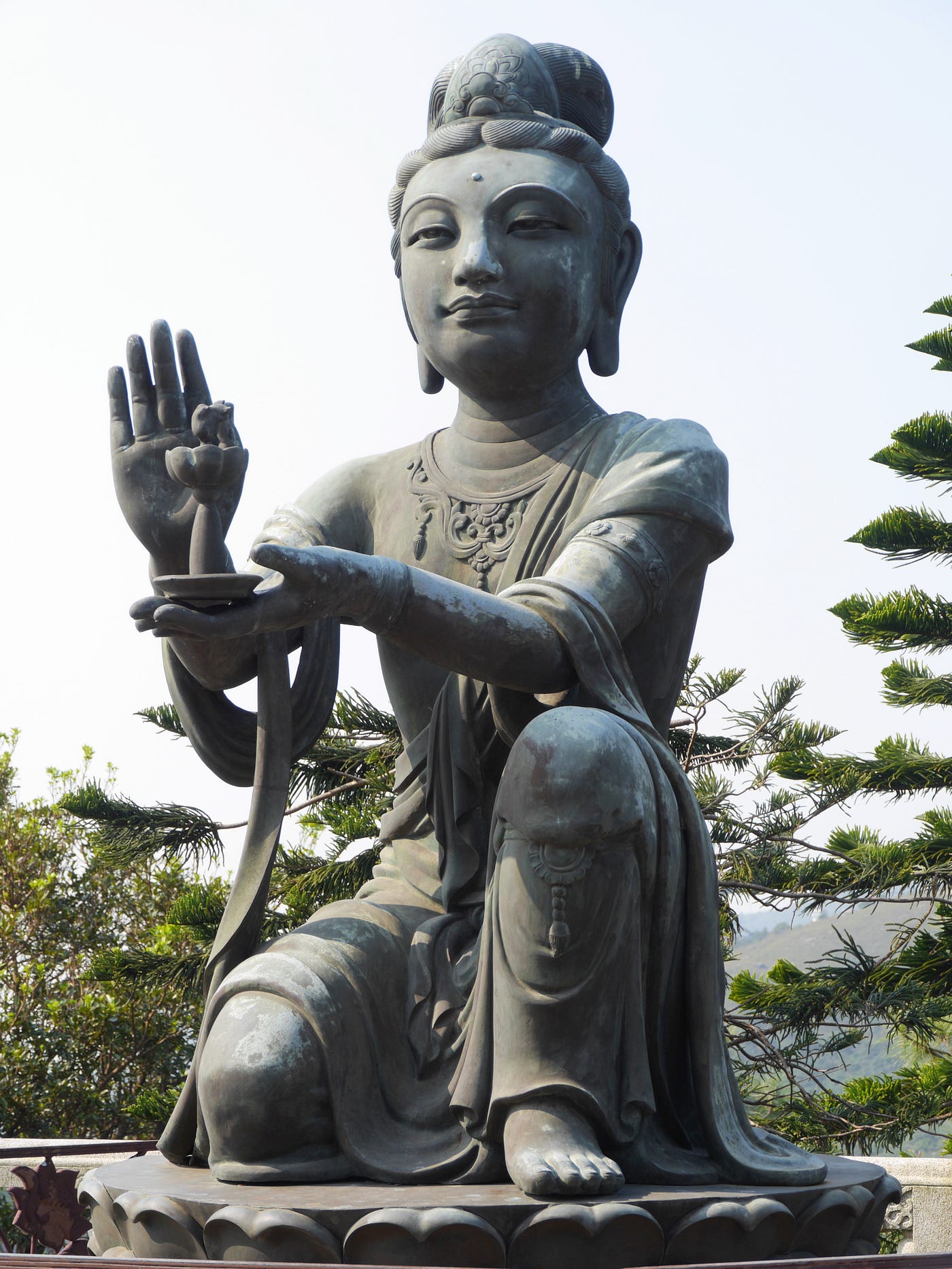 Hong Kong — Tian Tan Buddha (Giant Buddha) (天壇大佛), Ngong