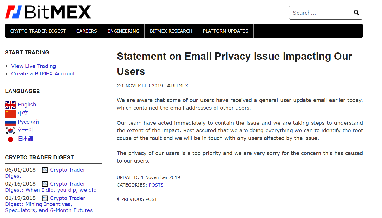 Keep yourself away from ShitMEX. Shitmex is being stupid again. They… | by  cryptoGuard | Medium