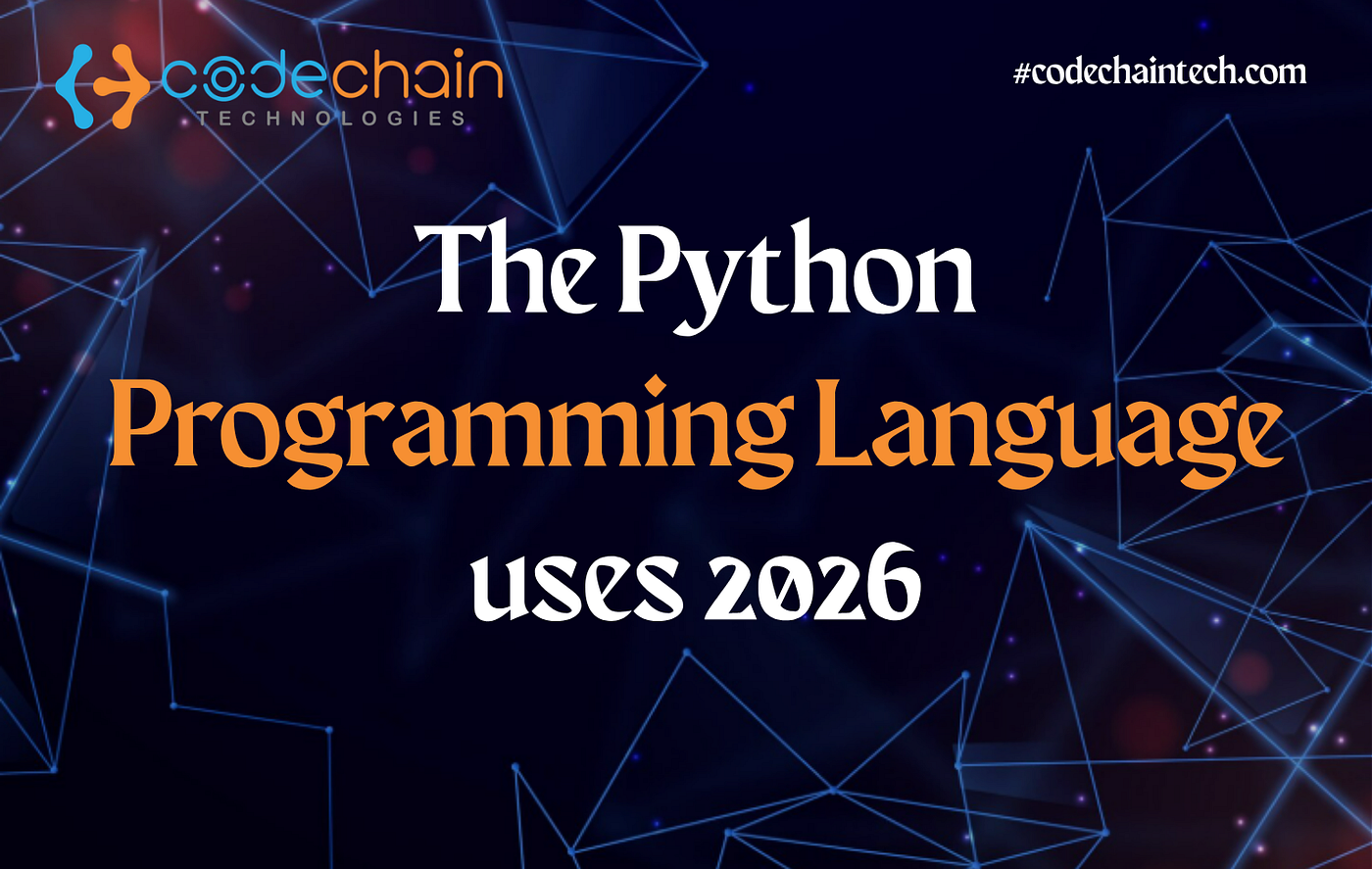 Python Development Services for Modern Applications 2026 | CodeChain Technologies