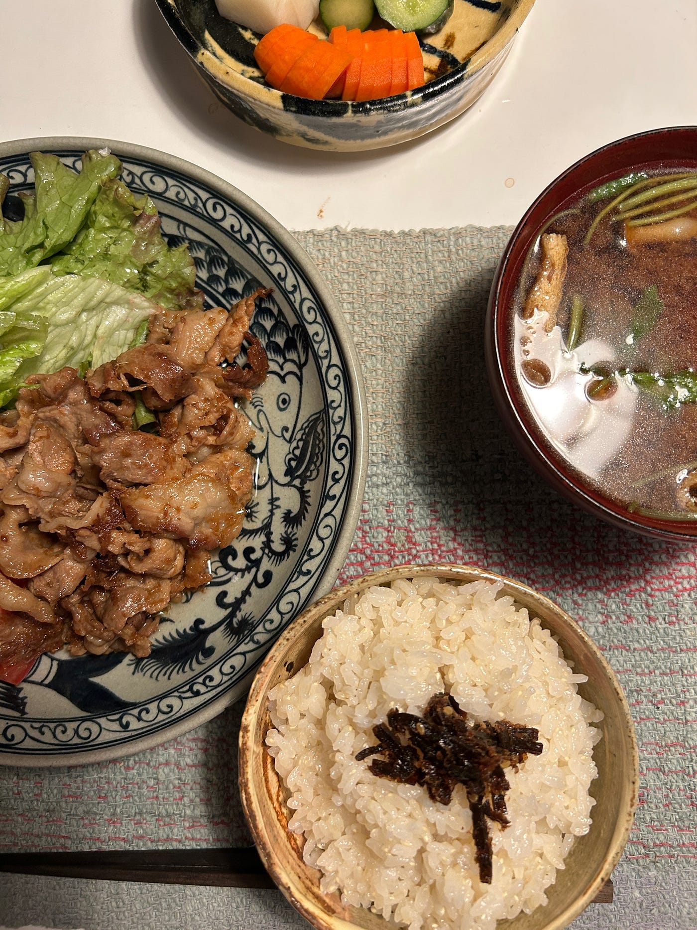 Pork with ginger sauce