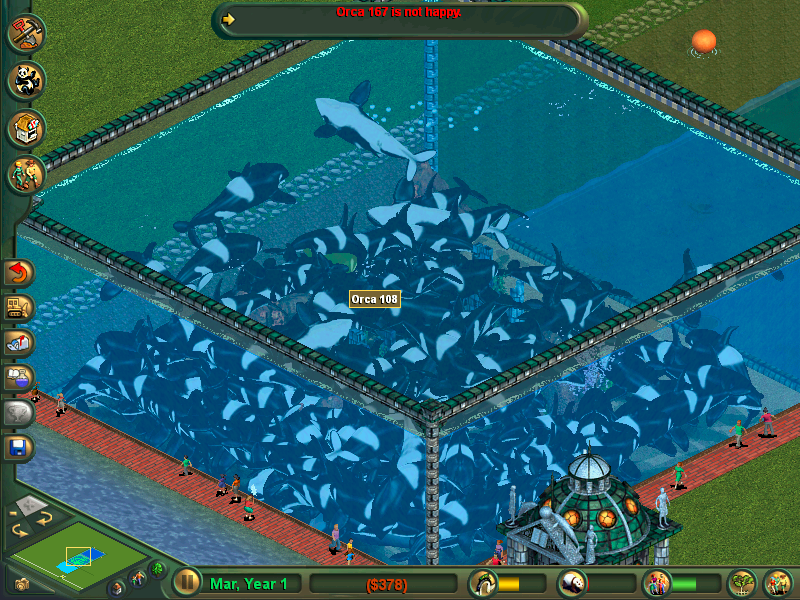 Something to do while bored on Zoo Tycoon Complete Collection 