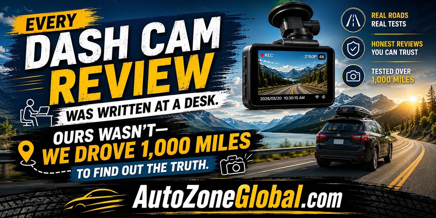 Every dash cam review was written at a desk.