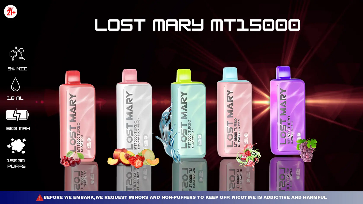 Lost Mary MT15000 Turbo: The Ultimate Vaping Experience | by Vapor Boss