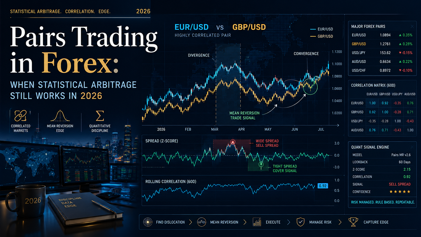 Pairs Trading in Forex: When Statistical Arbitrage Still Works in 2026