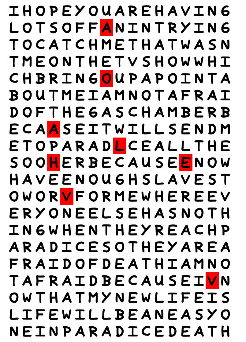 Eight Mistakes in each cipher or coincidence? A word on OCD | by