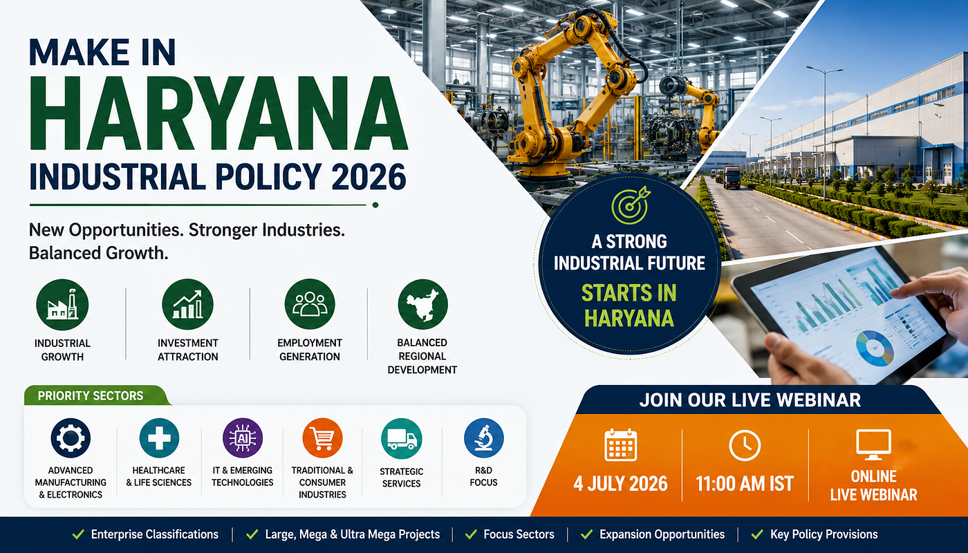 What is the Make in Haryana Industrial Policy 2026?