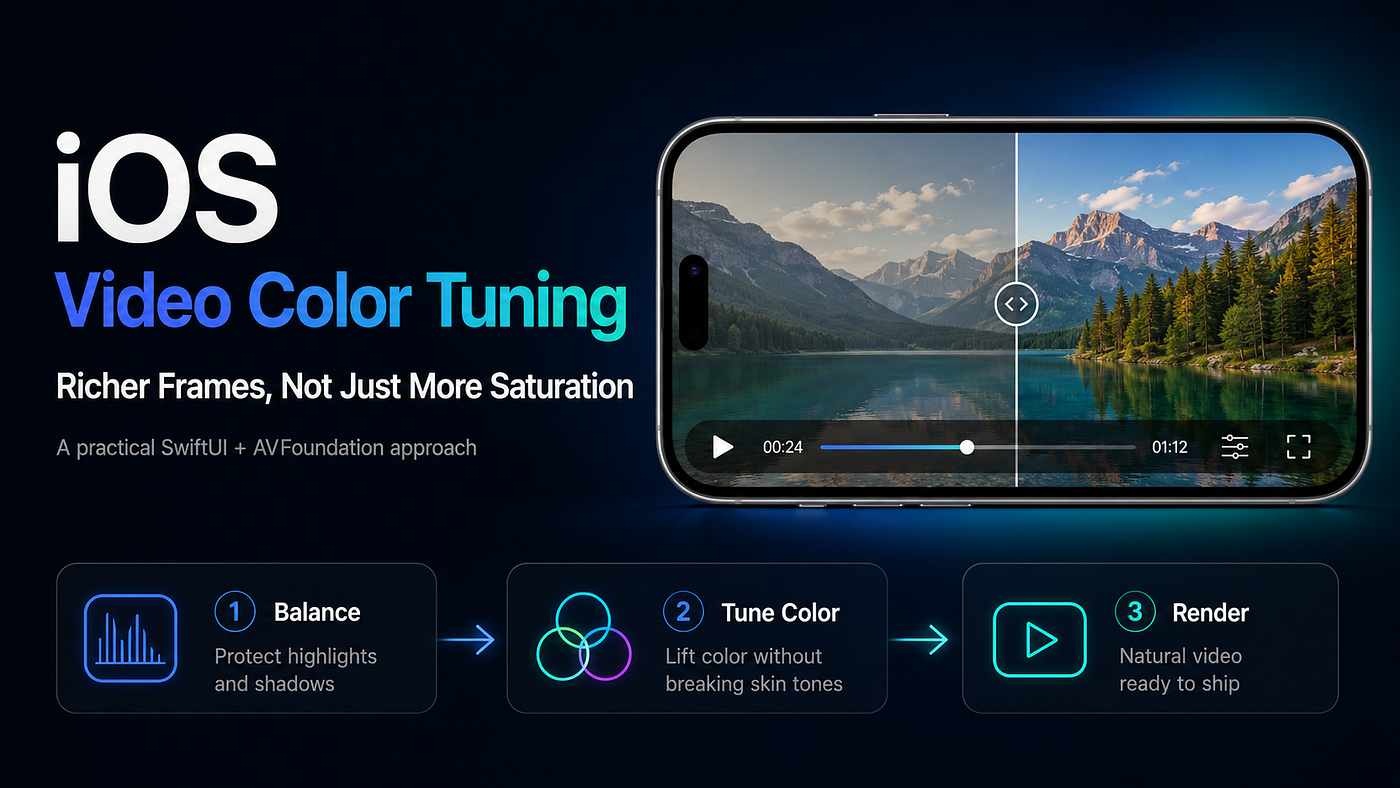 iOS Video Color Tuning Is Not Just Turning Up Saturation