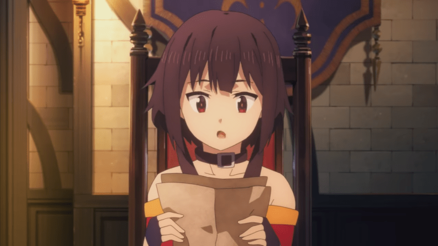 Megumin y las magas carmesí llegan al nuevo tráiler de Konosuba