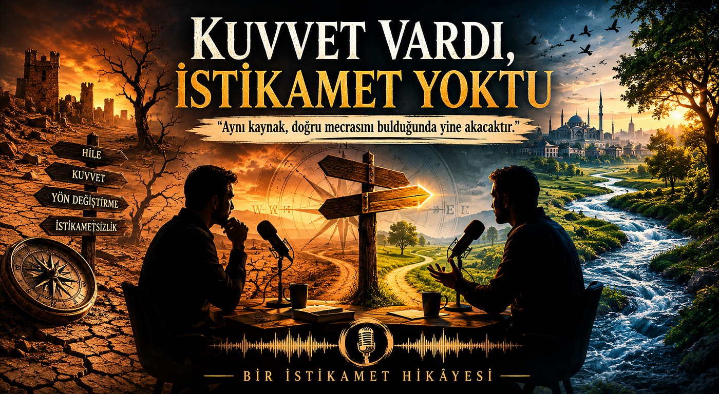 Kuvvet vardı, istikamet yoktu